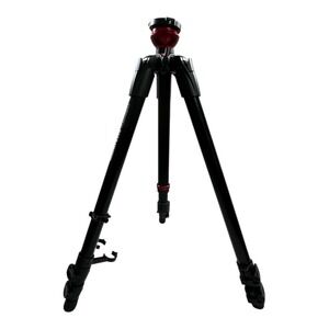 Manfrotto 755XB Aluminum‎ Tripod with Red Ball Head Camera Video